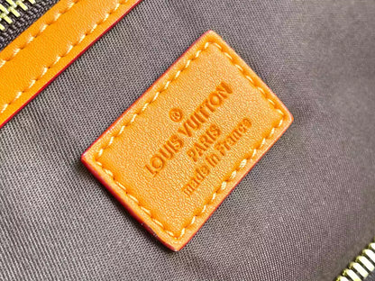 ルイ・ヴィトン キーポル・バンドリエール 50 ダミエ・エベヌ キャンバス – LW203