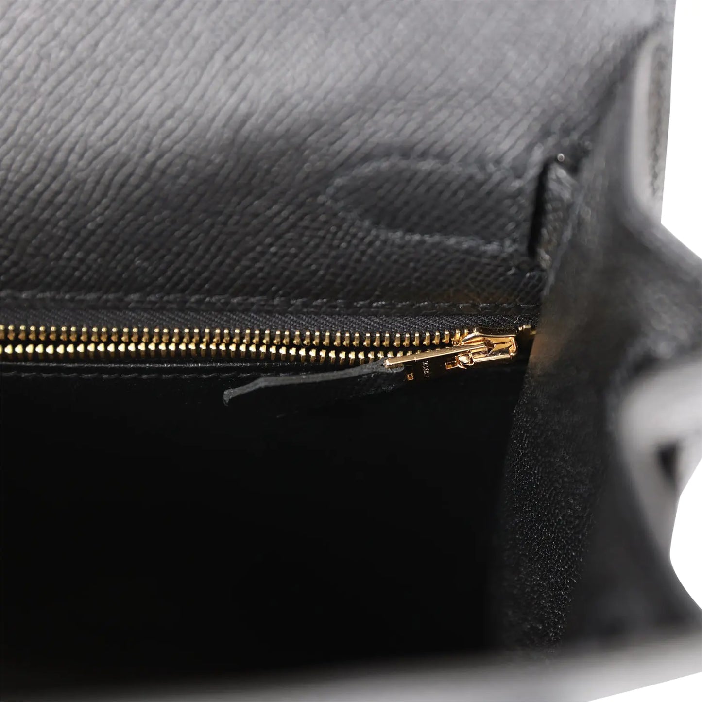 エルメス ケリー・セリエ 28 ブラック エプソン ゴールド金具