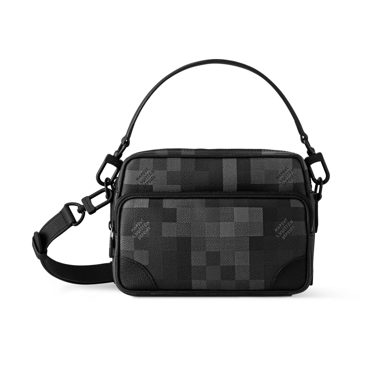 NIL メッセンジャーバッグ ダモフラージュ ブラック キャンバス M14988 – LW414