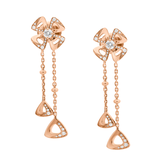 ブルガリ フィオレヴァーシリーズの新作イヤリング