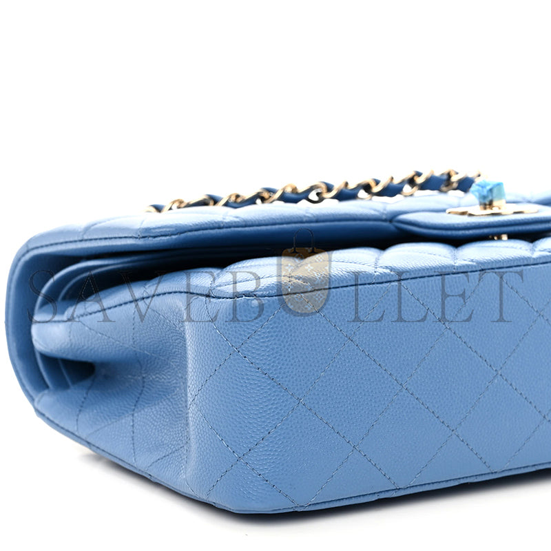 シャネル キャビア キルティング ミディアム ダブルフラップ AS1112 (25*15*6cm)