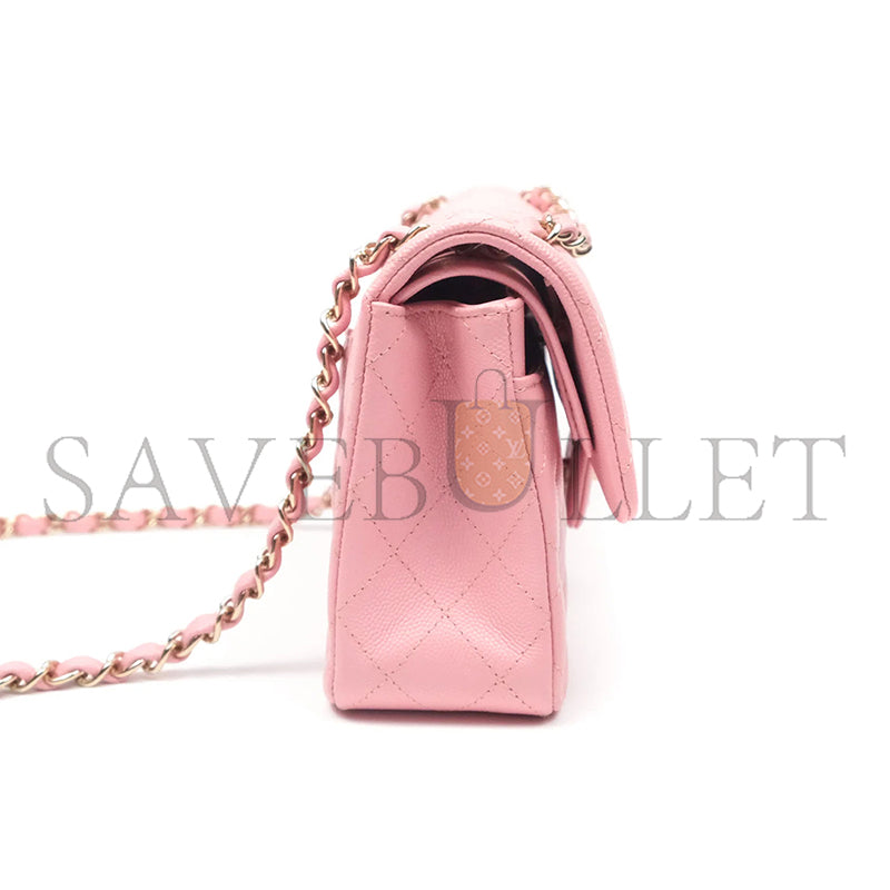 シャネル キャビア キルティング スモール ダブルフラップ 1400535 (23*13*6cm)