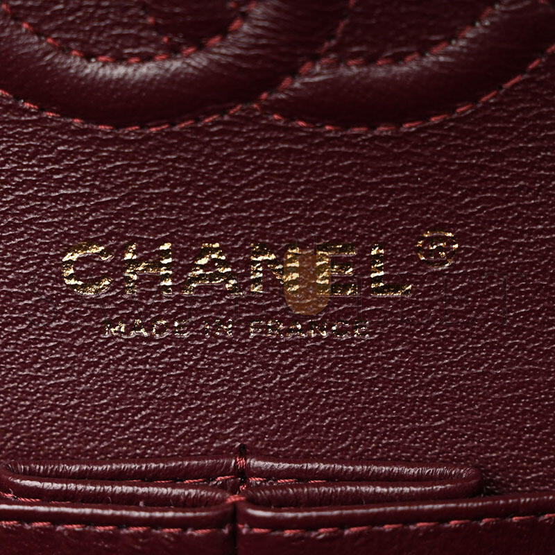 シャネル キャビア キルティング スモール ダブルフラップ 1635765 (23*14*6cm)