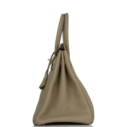 エルメス バーキン 35 セージ クレマンス パラジウム金具