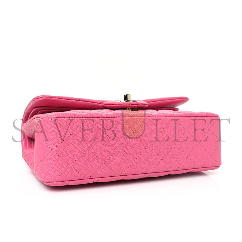 シャネル キャビア キルティング スモール ダブルフラップ 1458294 (23*14.5*6cm)