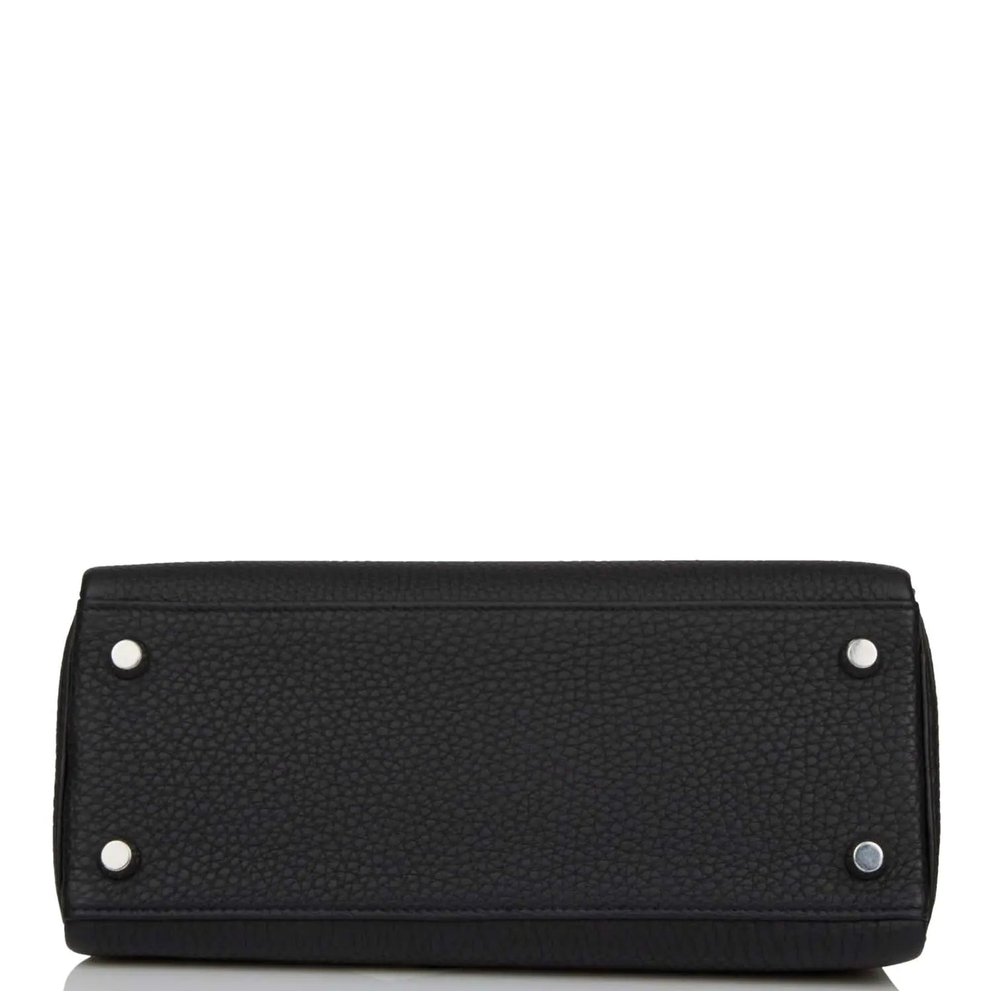 エルメス ケリー ルトゥール 25 ブラック トゴ パラジウム金具