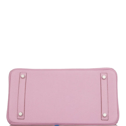 エルメス バーキン 30 モーヴシルベストル クレマンス パラジウム金具