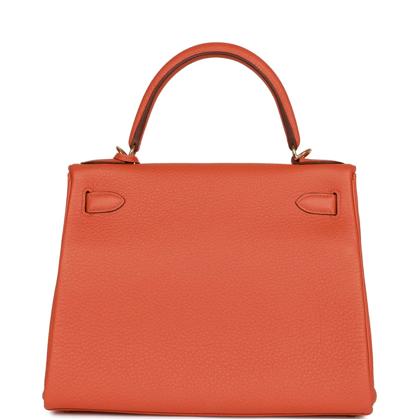 エルメス ケリー ルトゥール 28 オレンジ トゴ ゴールド金具