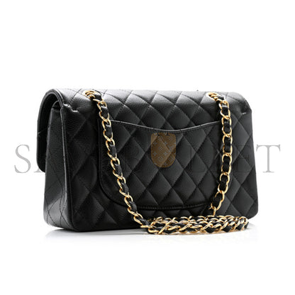 シャネル キャビア キルティング スモール ダブルフラップ 1616881 (23*14.5*6cm)