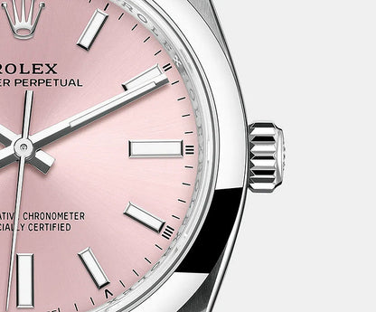 オイスター パーペチュアル 34 オイスター 34 mm オイスタースチール 124200-0004