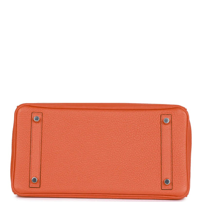 エルメス バーキン 30 オレンジポピー クレマンス パラジウム金具