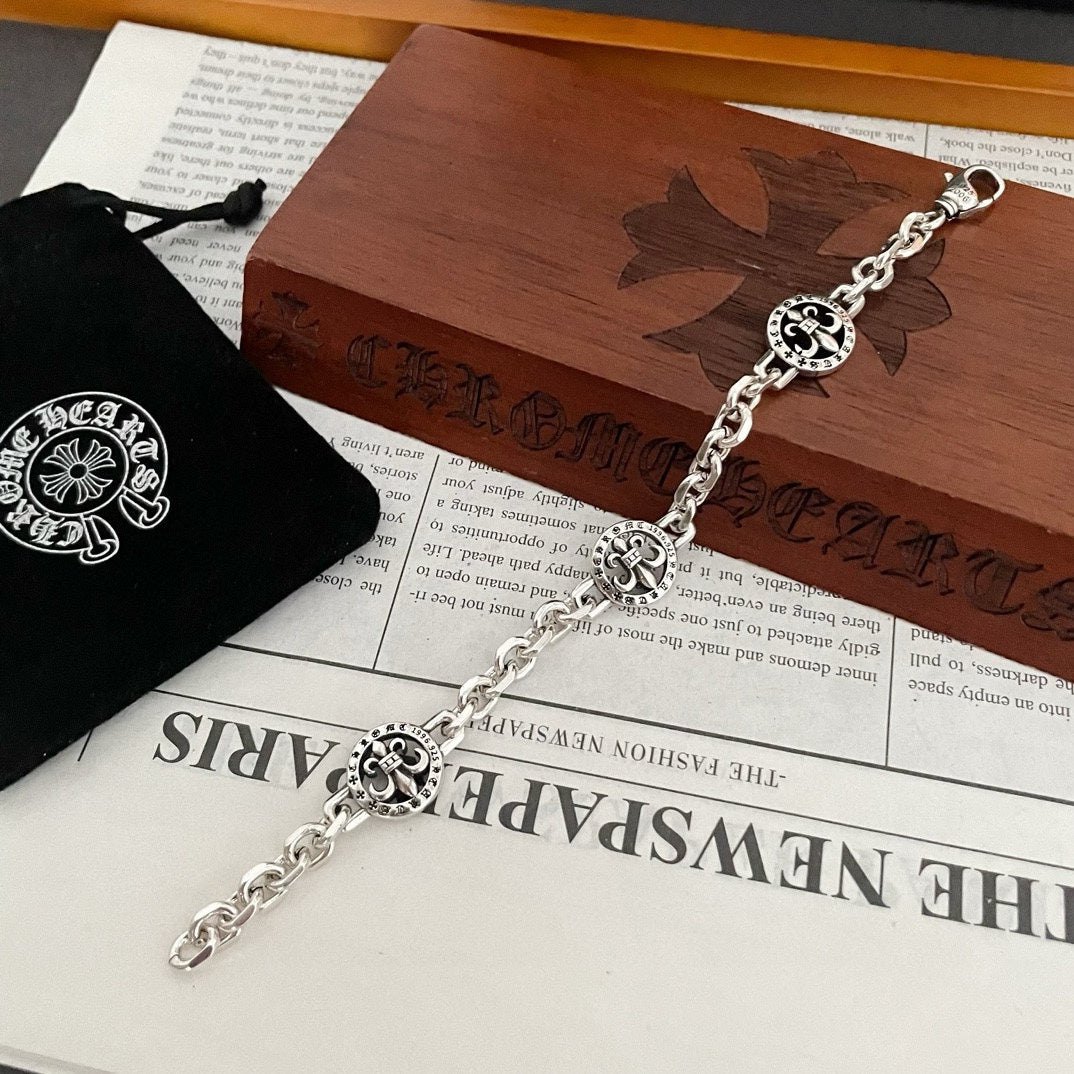 【CHROME HEARTS】ブレスレット、ファッションシンプルなスタイル