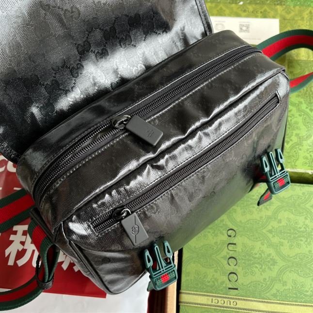 グッチ モノグラム バックルディテール ショルダーバッグ – BG054