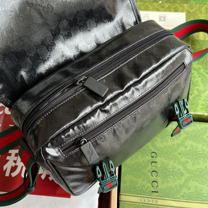 グッチ モノグラム バックルディテール ショルダーバッグ – BG054