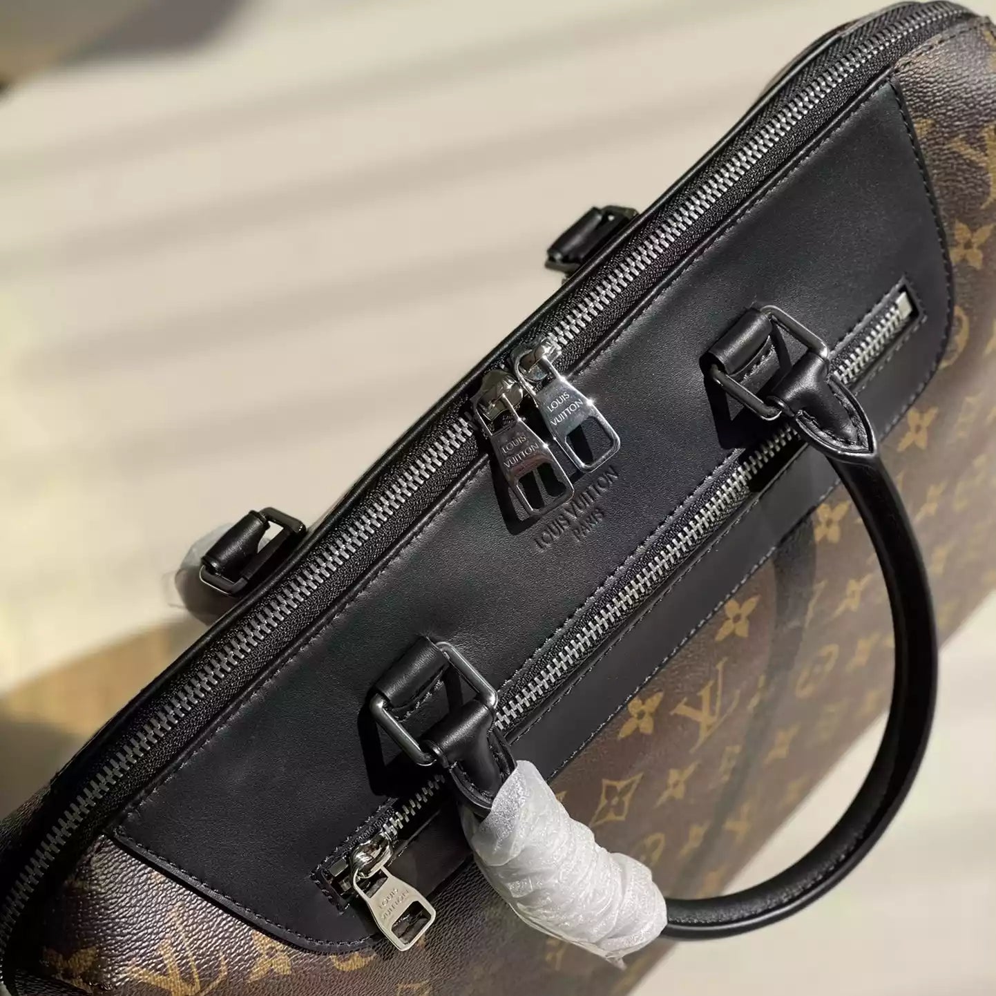 JOUR ブラウン モノグラム マカッサル ブリーフケース M54019 – LW325