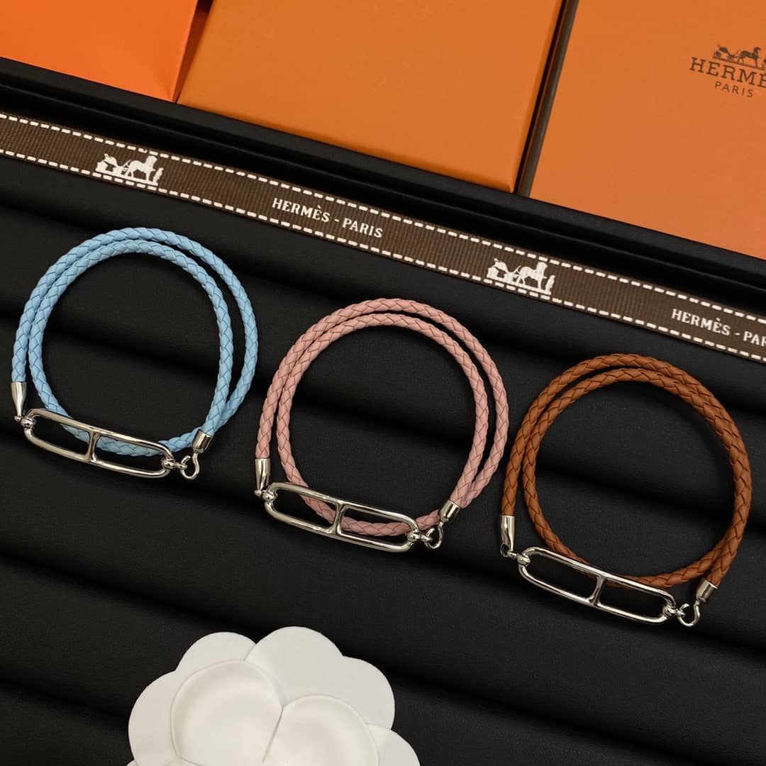 偽エルメスロゴブレスレット