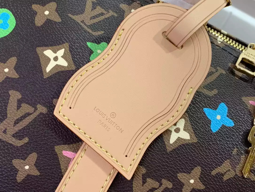 LV キーポル バンドリエール 50 バッグ（チョコレートモノグラム クラギーコーティングキャンバス） – LW176