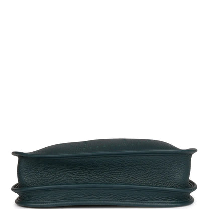 エルメス エヴリーヌ PM ヴェール シプレス クレマンス ゴールド金具