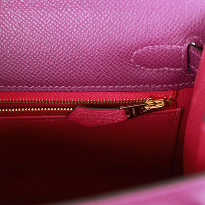 エルメス スペシャルオーダー（HSS）ケリー・セリエ 25 アネモネ・ヴェルソ エプソン ゴールド金具