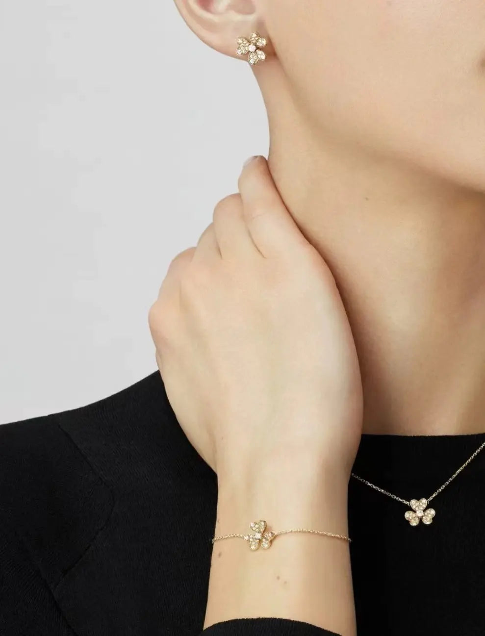 ヴァン クリーフ＆アーペル クローバー ダイヤモンド ブレスレット