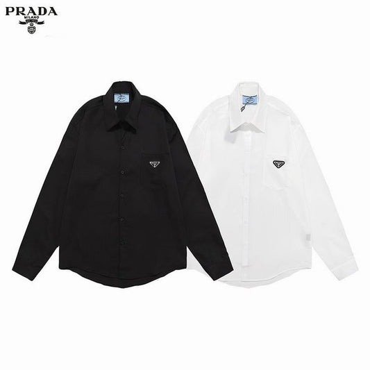 【Prada旗艦店】プラダ長袖シャツ、ご好評に付き再入荷！！