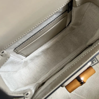 グッチ バンブー 1947 ミニトップハンドルバッグ