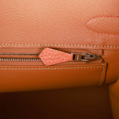 エルメス バーキン 30 オレンジポピー クレマンス パラジウム金具