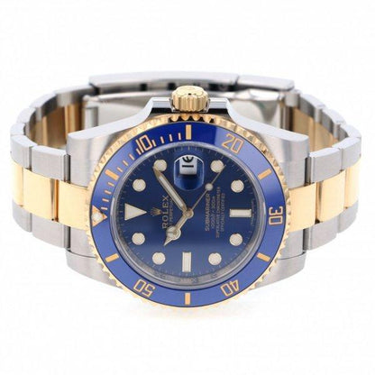 サブマリーナー デイト ウォッチ : イエローロレゾール - オイスタースチール＆18 CT イエローゴールド - M116613LB-0005