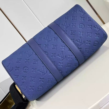 キーポル バンドリエール 35 ブルーモノグラム トリヨンレザー M11691 – LW434