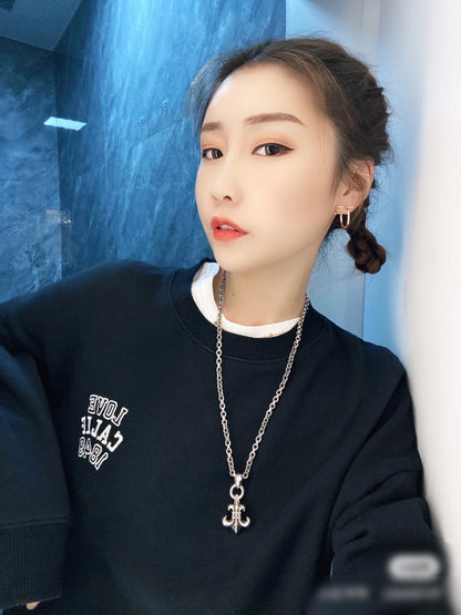 【Chrome Hearts】ネックレス、新しいネックレス万能シンプルファッションオーナメント 男女兼用