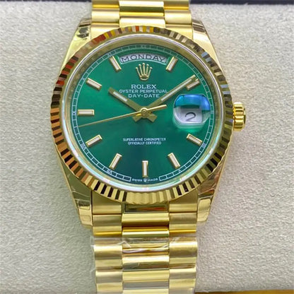 ロレックス ROLEX デイデイト 36 118238 グリーン文字盤