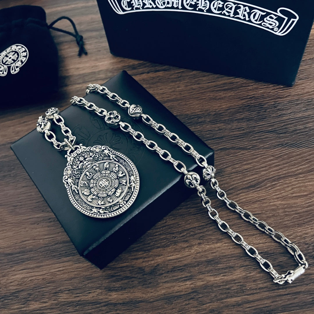 【CHROME HEARTS 】ネックレス、新しいネックレス万能シンプルファッションオーナメント