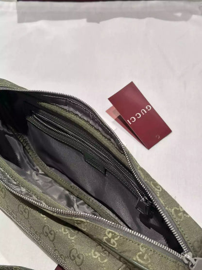 オフィディア スモール スリングバッグ（ベージュ GG キャンバス） – BG065