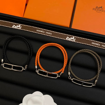 偽エルメスロゴブレスレット