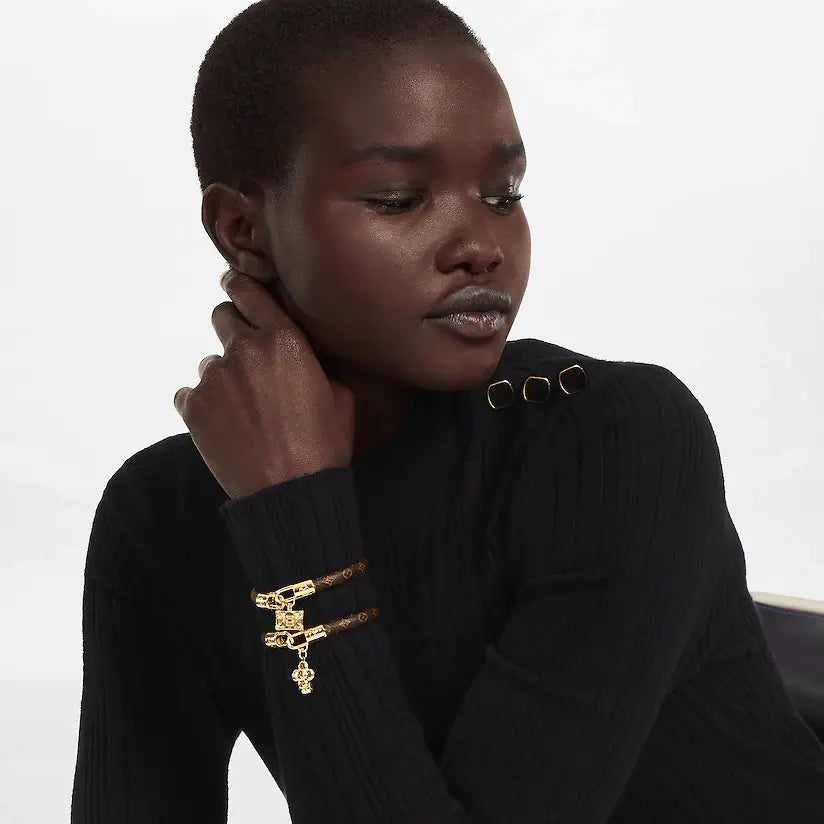 LV ルイ・ヴィトン ヴィヴィエンヌ チャーム ブレスレット M6773E