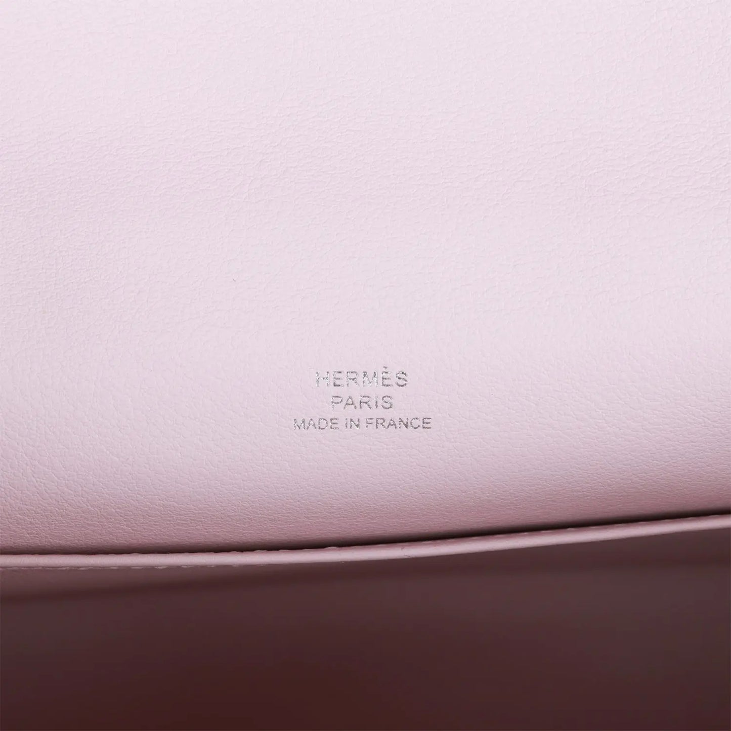 エルメス ケリー ポシェット モーヴ ペールスイフト パラジウム金具