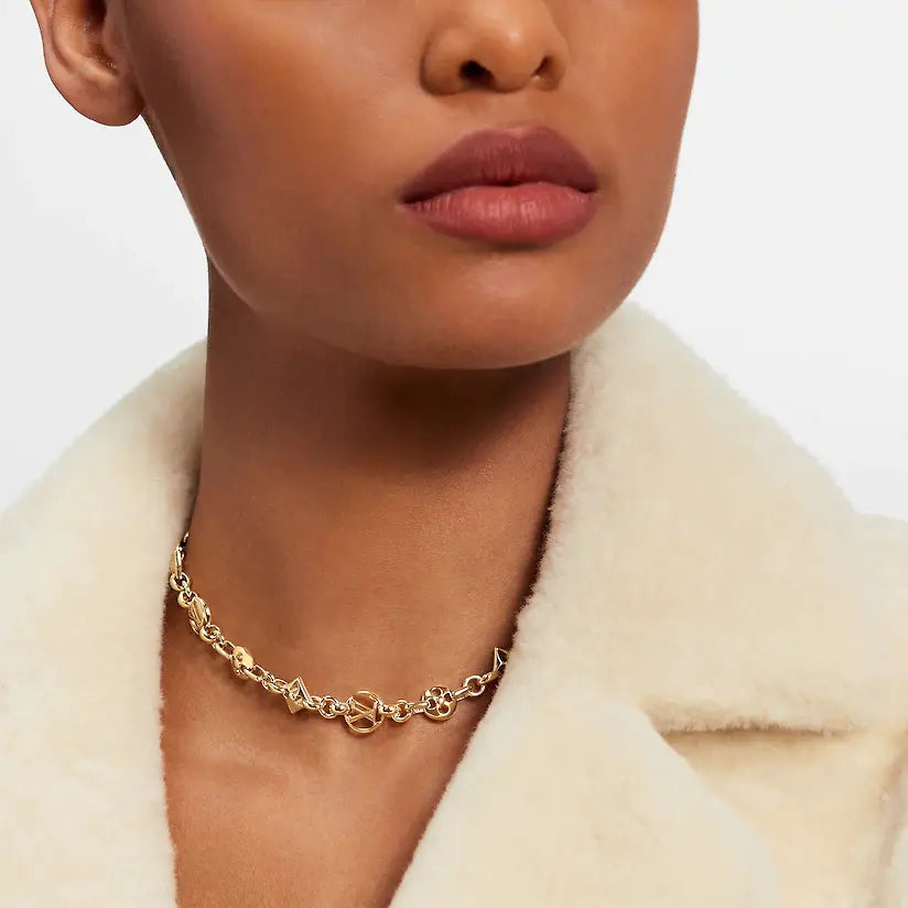 LV ルイ・ヴィトン クレイジー・イン・ロック ネックレス M00371