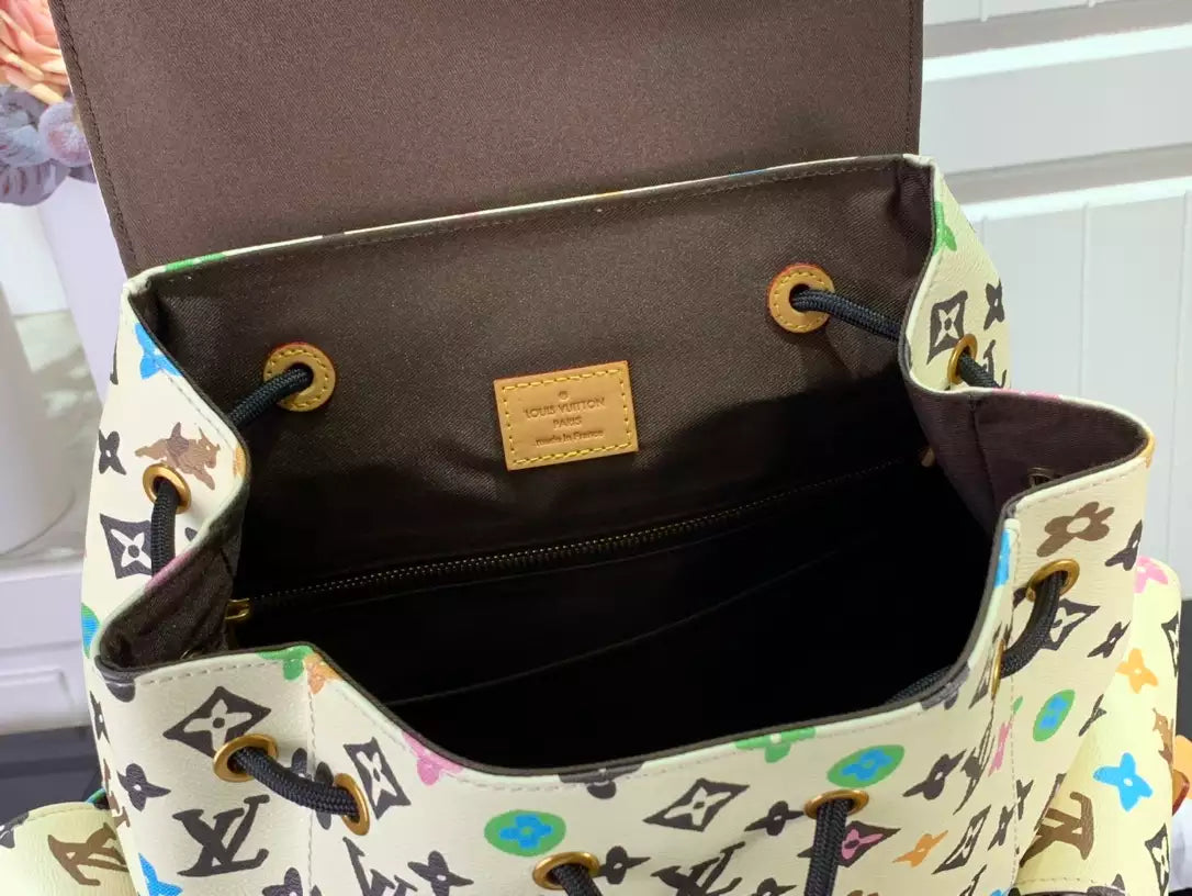 LV クリストファー MM バックパック（バニラモノグラム クラギーコーティングキャンバス） – LW186