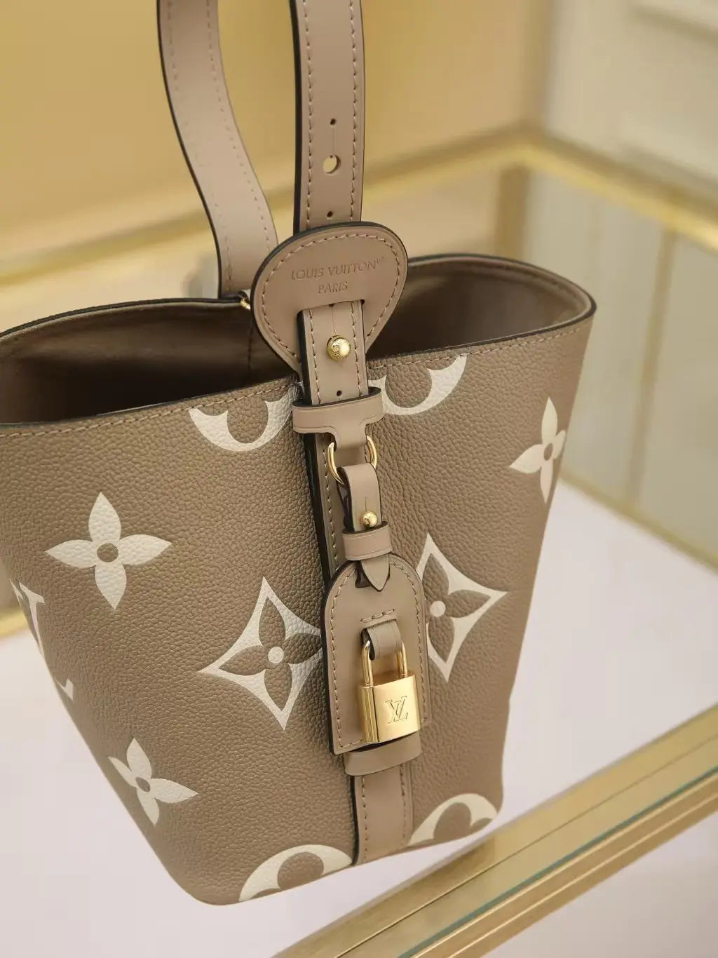 オールインBB バイカラー モノグラム アンプラント レザー - ルイ・ヴィトン