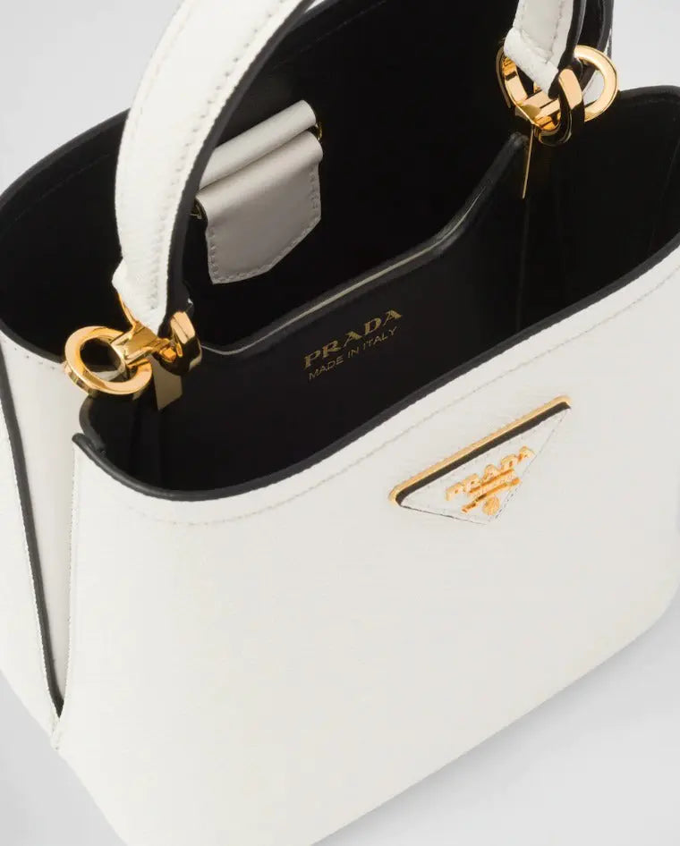 PRADAパニエ サフィアーノレザー スモールバッグ