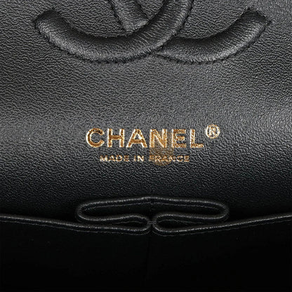 シャネル パテントカーフスキン キルティング ミディアム クラシック フラップ 1300265 (25*15*7cm)