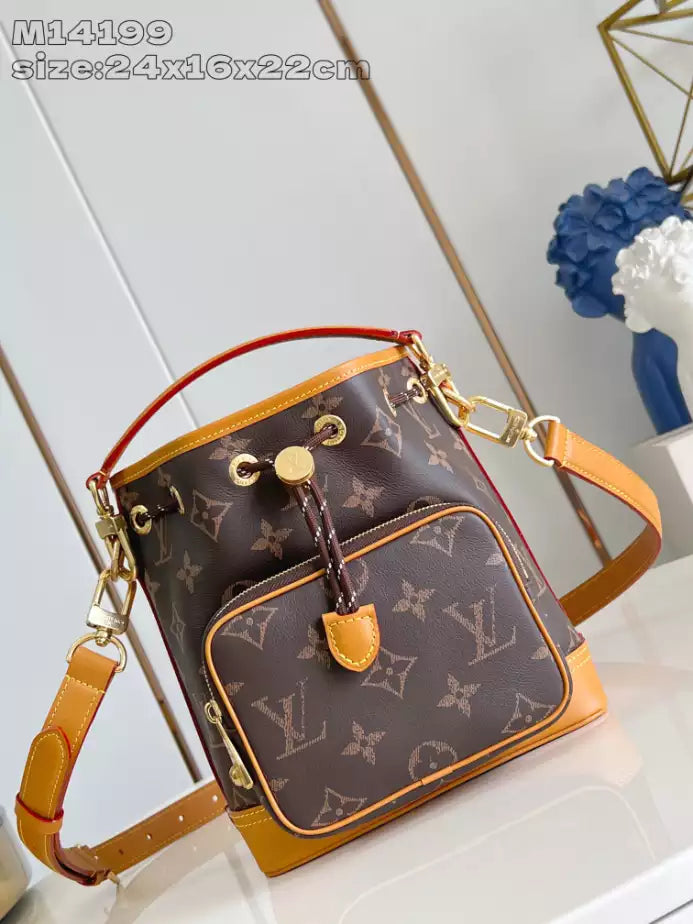 カーゴバッグ ブラウン モノグラム キャンバス M14017 – LW422