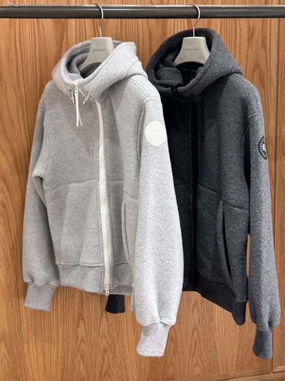 【CANADA GOOSE旗艦店】ラムウールのコート 男女兼用 ご好評に付き再入荷！