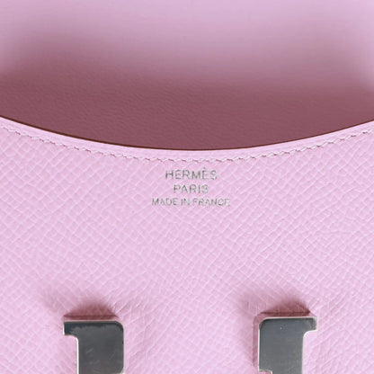 エルメス コンスタンス スリムウォレット モーヴ シルベストル エプソン パラジウム金具