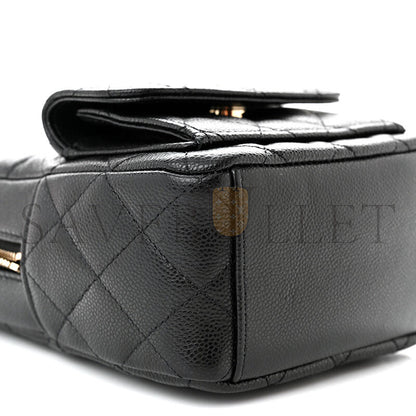 シャネル マスター キャビア キルティング CC ミニ クラシック バックパック AP3753 (18*13*9cm)