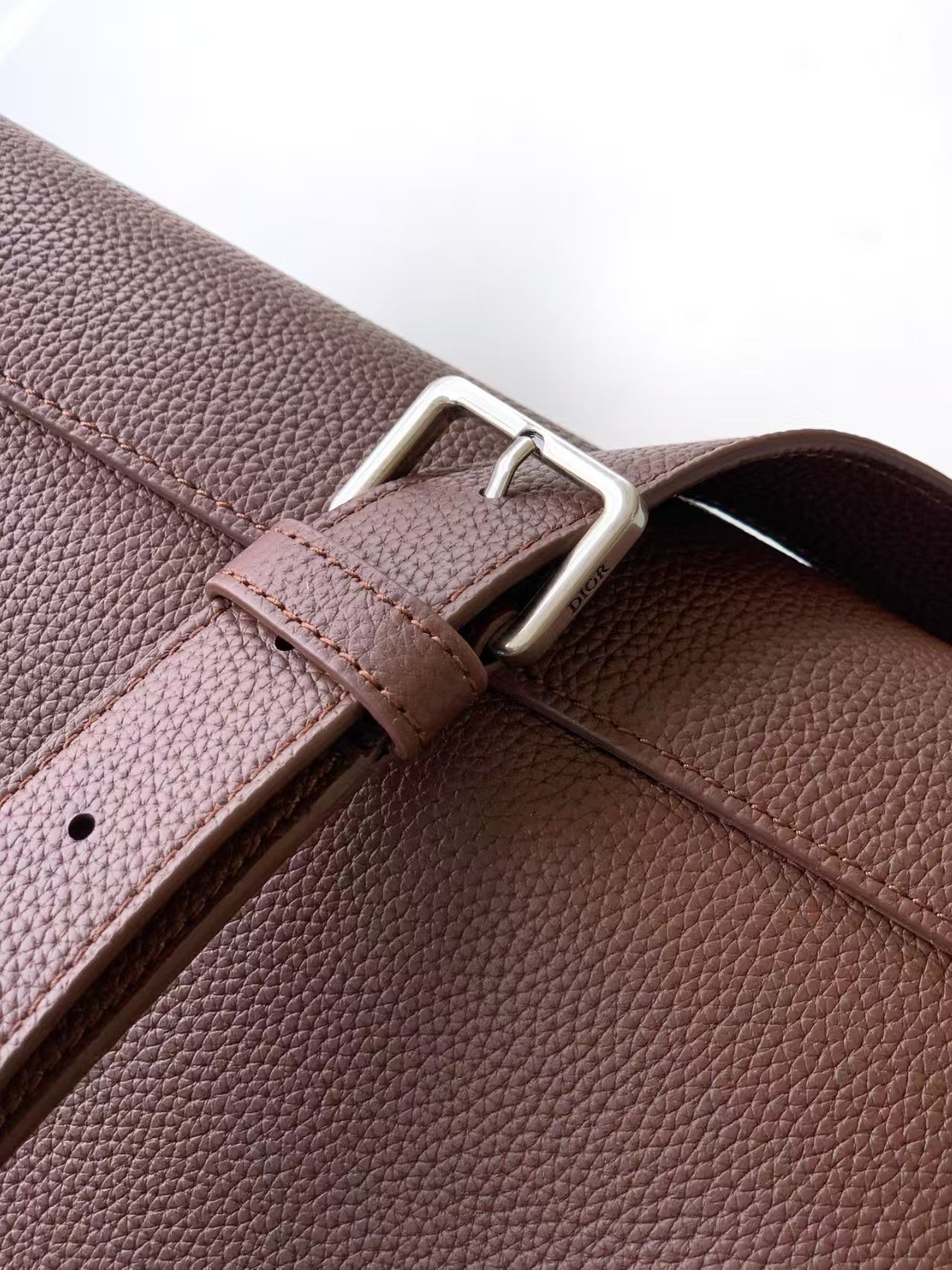 ミディアム ディオール ノルマンディー トートバッグ ブラウン ディオール アイコン カーフスキン |