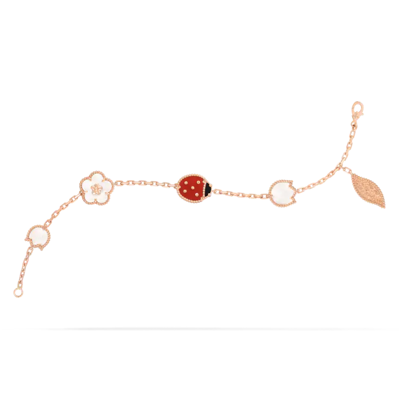 ヴァン クリーフ＆アーペルのラッキー スプリング ブレスレット（5つのテーマパターン付き）の新着商品