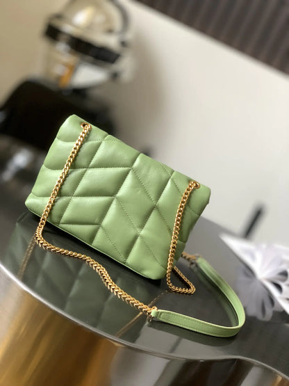 ジャージー素材のパファートイバッグ