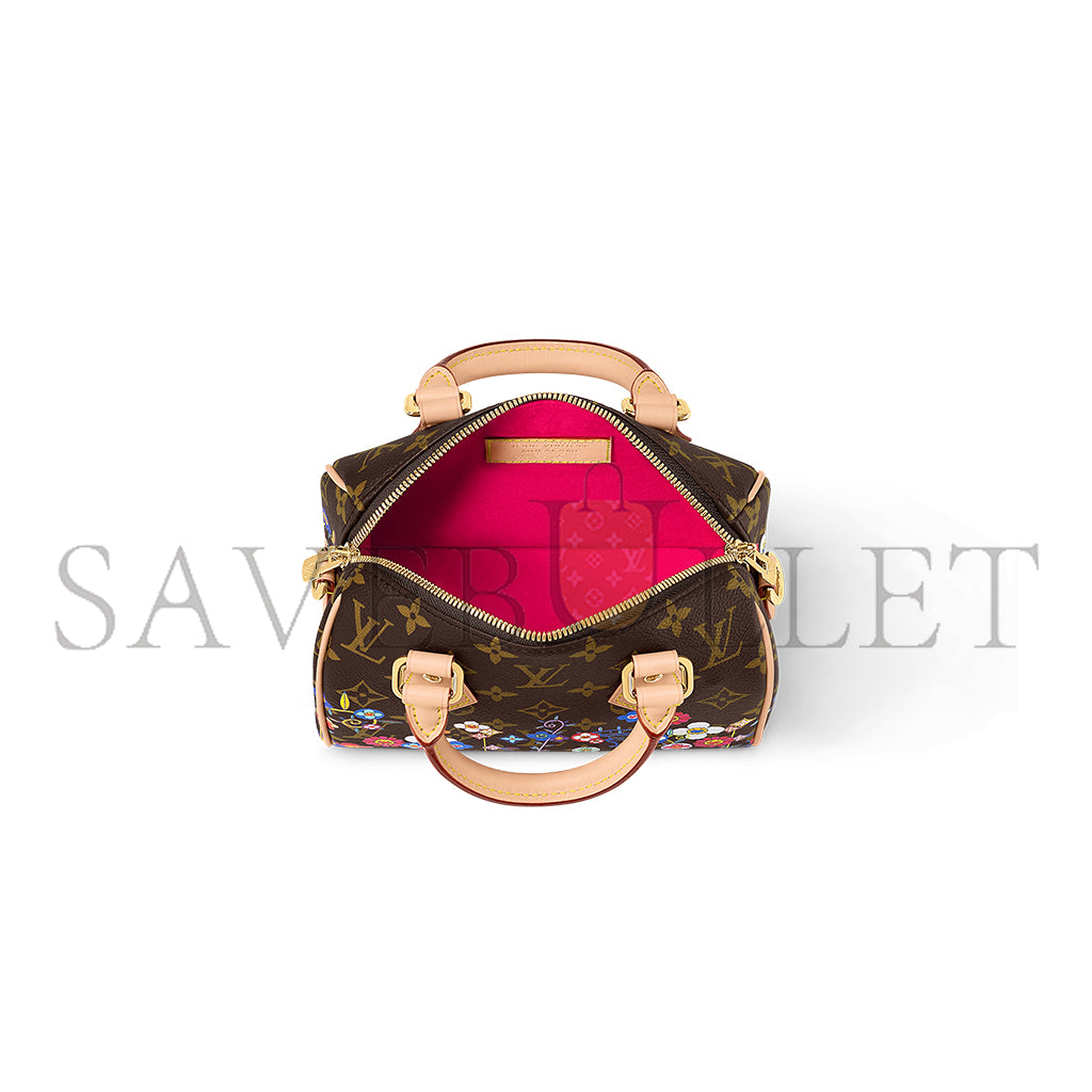 ルイ・ヴィトン ムラカミ LV X TM スピーディ・バンドリエール 20 M14175 (20.5*13.5*12cm)