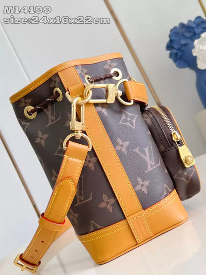 カーゴバッグ ブラウン モノグラム キャンバス M14017 – LW422